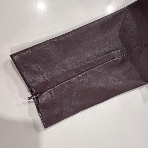 Reiss Lambskin Leggings - Picture 7 of 16